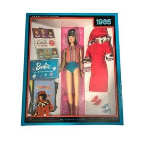 NIB My Favorite Barbie 1965 Bendable Leg Reproduction Barbie 50th Anniversary